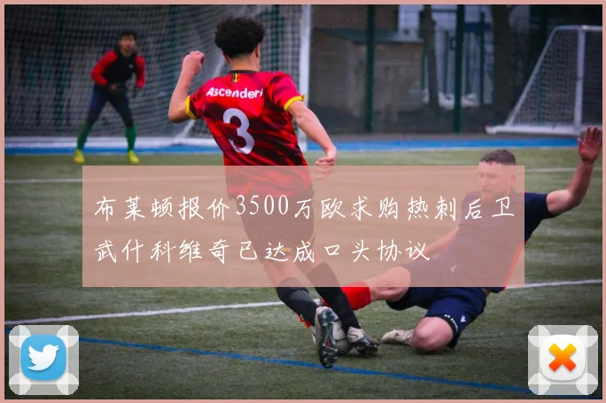 布莱顿报价3500万欧求购热刺后卫武什科维奇已达成口头协议
